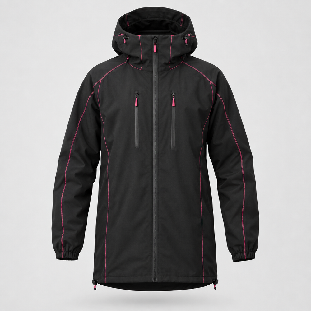 CHROMA RIDE Jacke trocken – mattschwarz